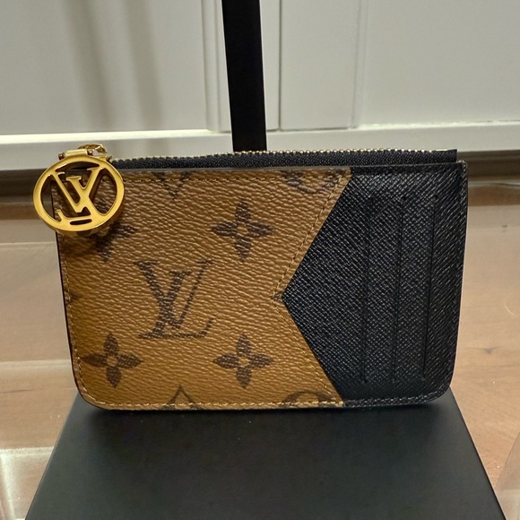 Louis Vuitton Reverse Monogram Porte Cartes Romy Card Holder - Picture 1 of 9
